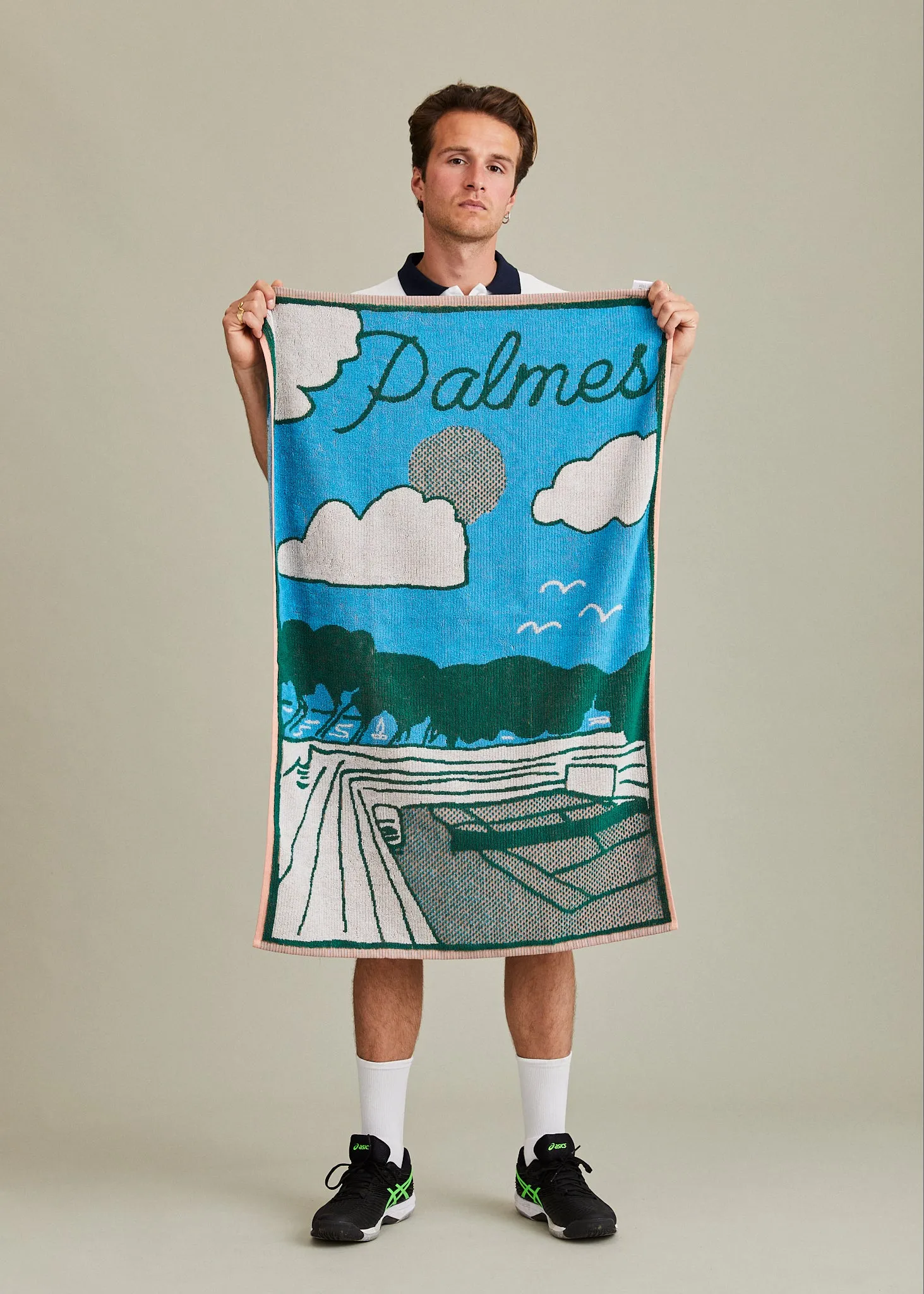 Palmes   Vilas Tennis Towel