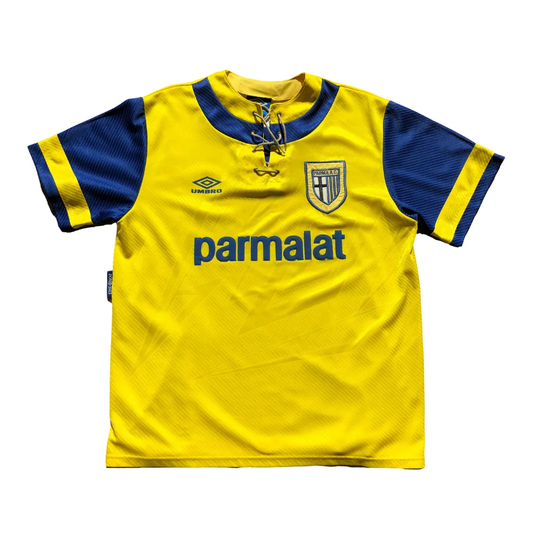 Parma AC 1993/1994/1995 Original Umbro Away Football Shirt Large