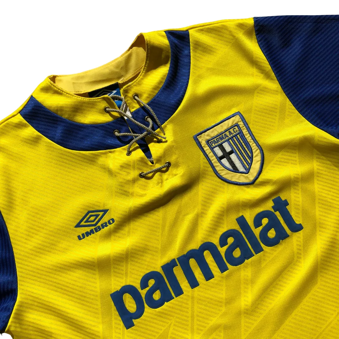 Parma AC 1993/1994/1995 Original Umbro Away Football Shirt Large