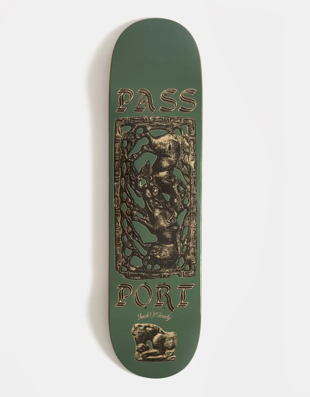 Pass Port Jack Bronzed Age Series Skateboard Deck - 8.25