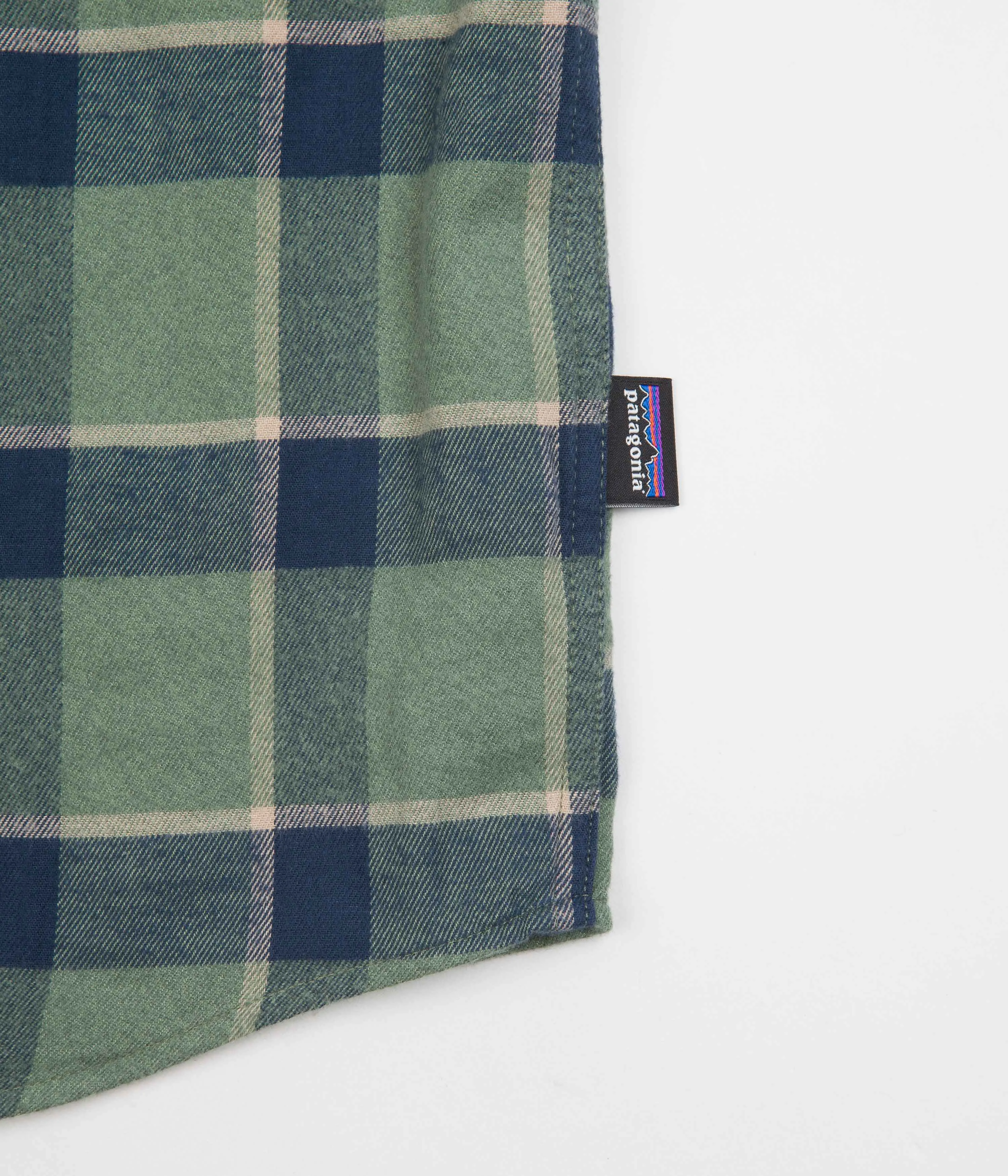 Patagonia Cotton In Conversion Fjord Flannel Shirt - Graft: Hemlock Green