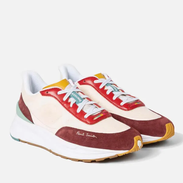 Paul Smith Women's Novella Nylon and Leather Trainers