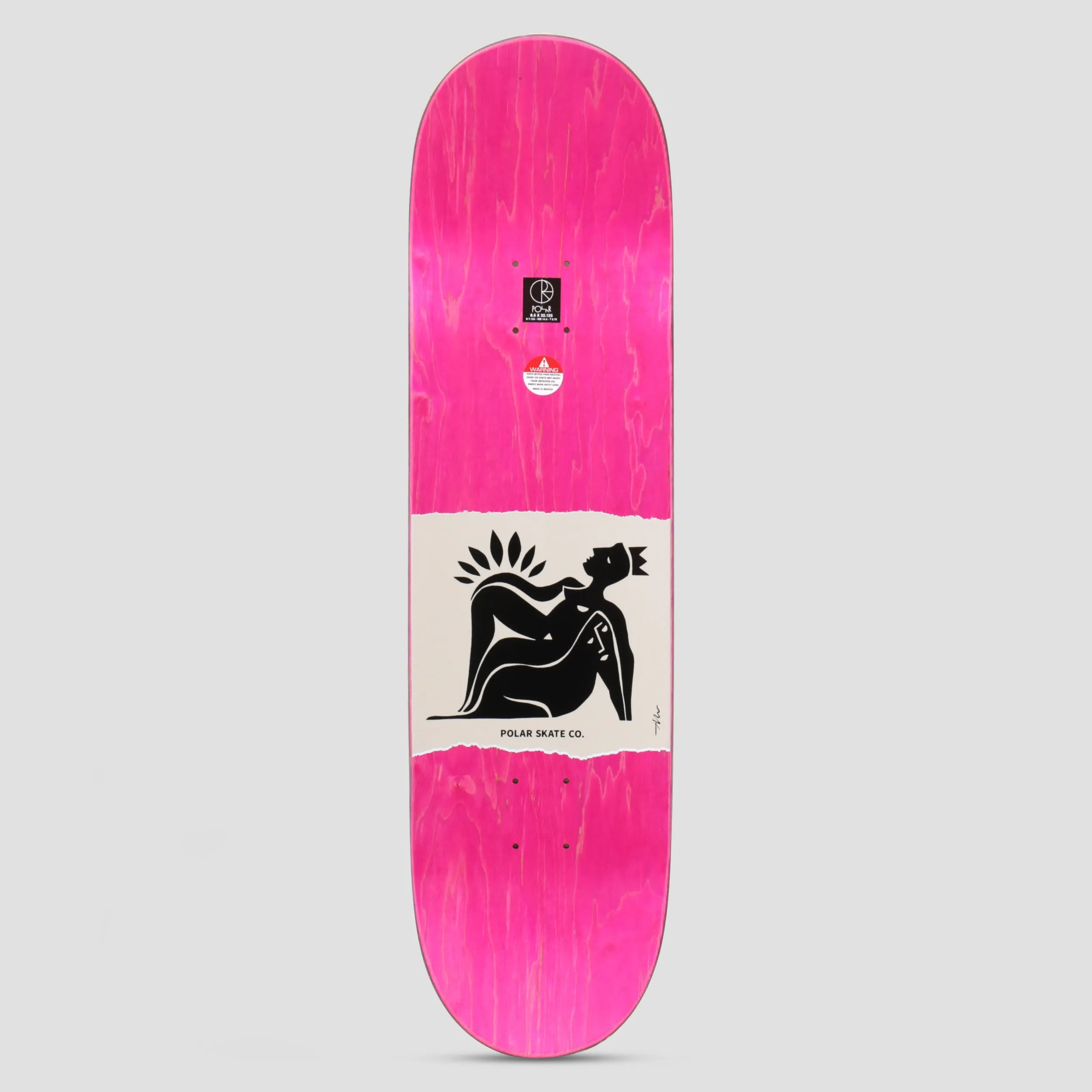 Polar 8.5 Shin Sanbongi Backside Noseblunt Skateboard Deck Sand