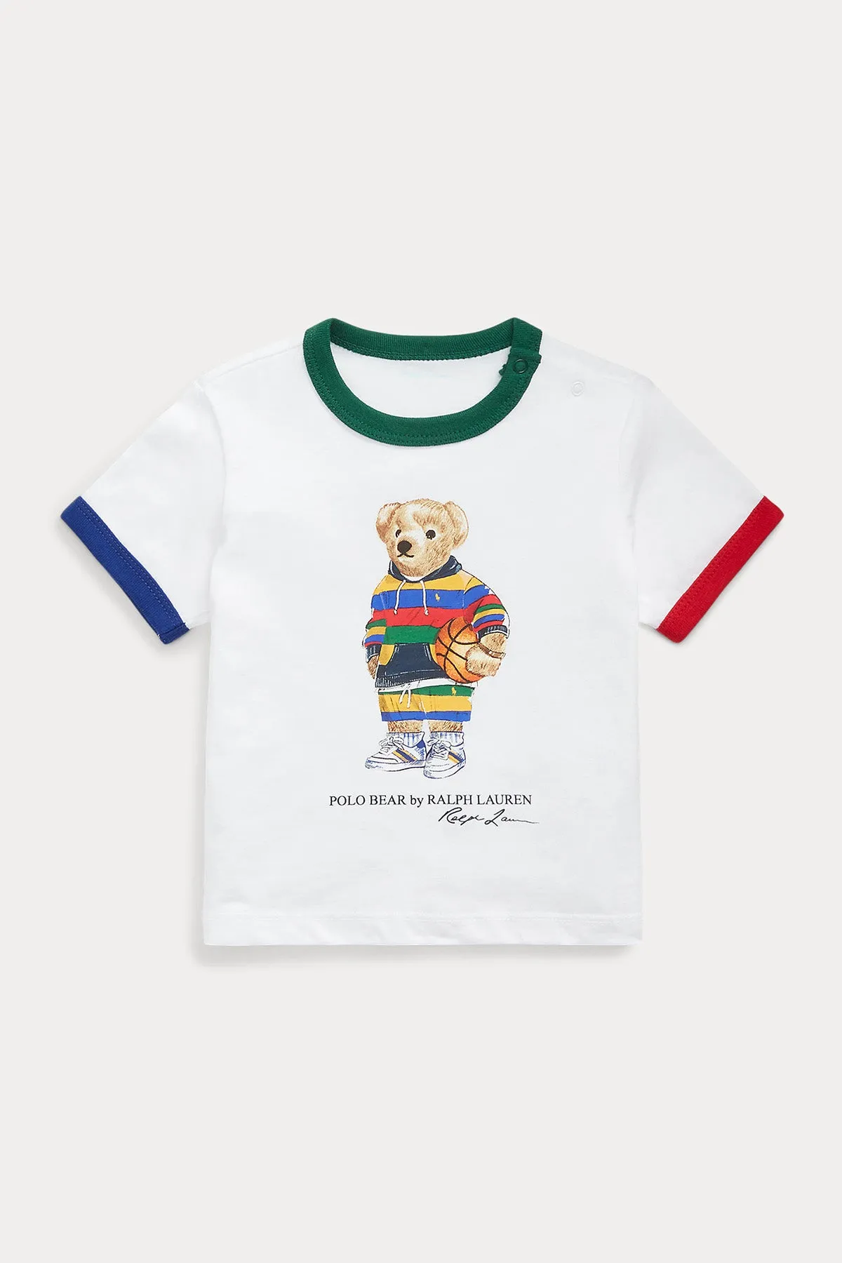 Polo Ralph Lauren Kids 12-18 Aylk Erkek Bebek Polo Bear T-shirt