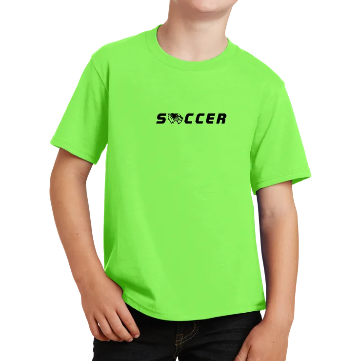 Port & Company Youth Fan Favorite Tee- Soccer Head