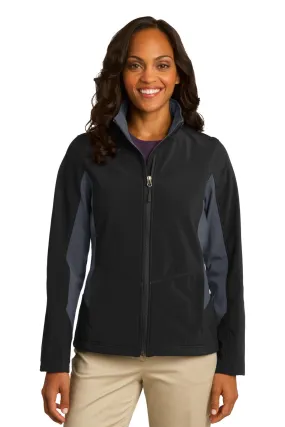 Port Authority L318    Ladies Core Colorblock Soft Shell Jacket SKU: L318