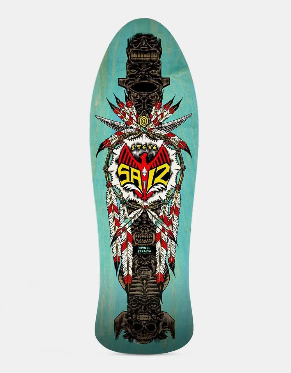 Powell Peralta Saiz Totem '04' 282 Skateboard Deck - 10