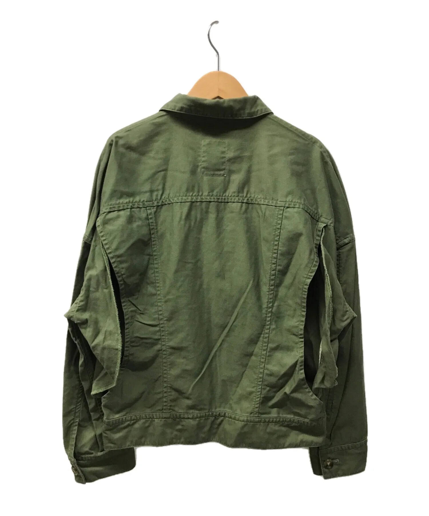 [Pre-owned] LIMI feu Slit Pocket Military Jacket LO-J09-010