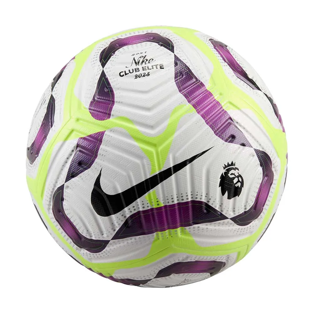 Premier League NK CLUB Elite-FA24 Soccer Ball - White/Bold Berry/Volt/Black