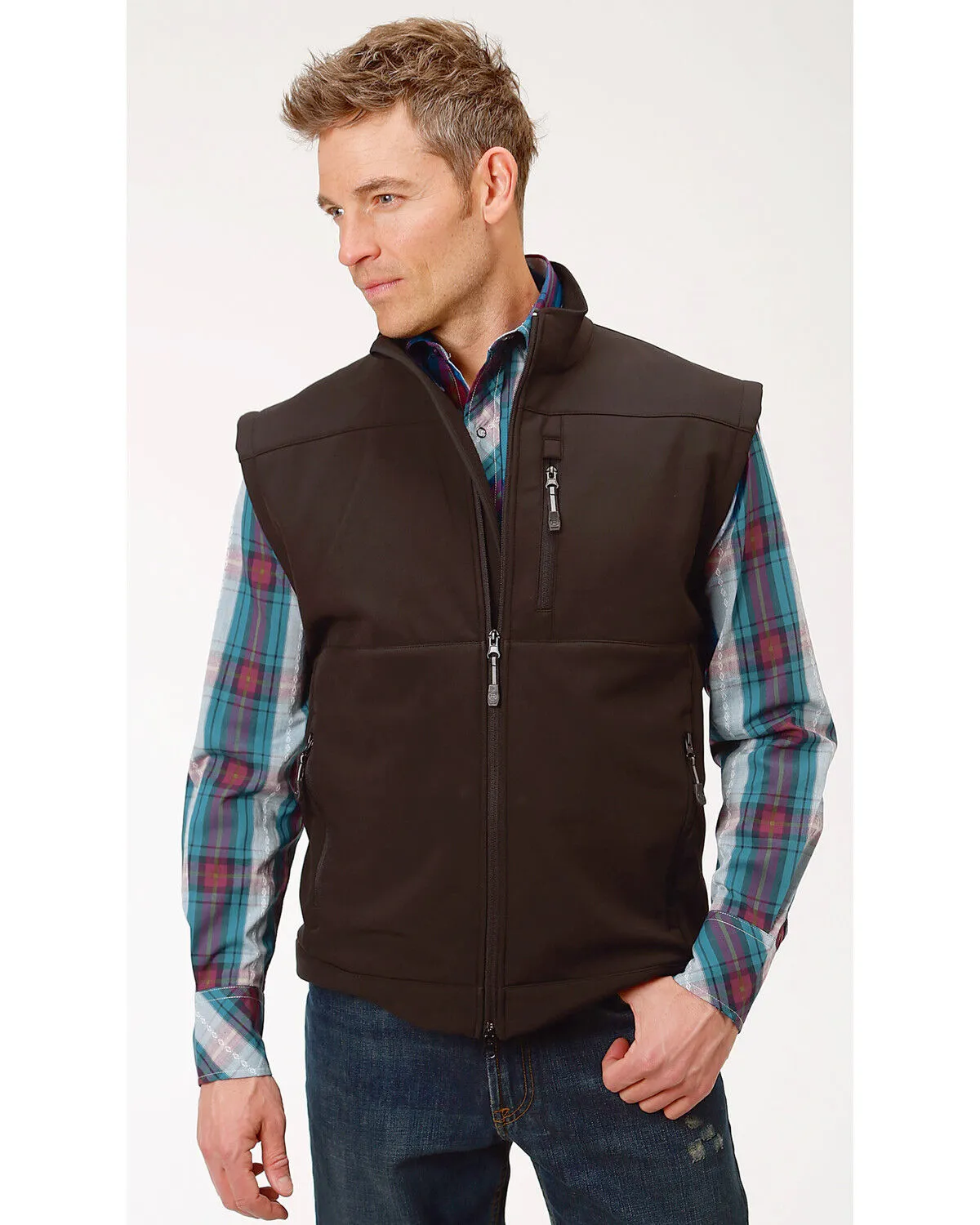 Product Name:  Roper Men's Concealed Carry Softshell Vest