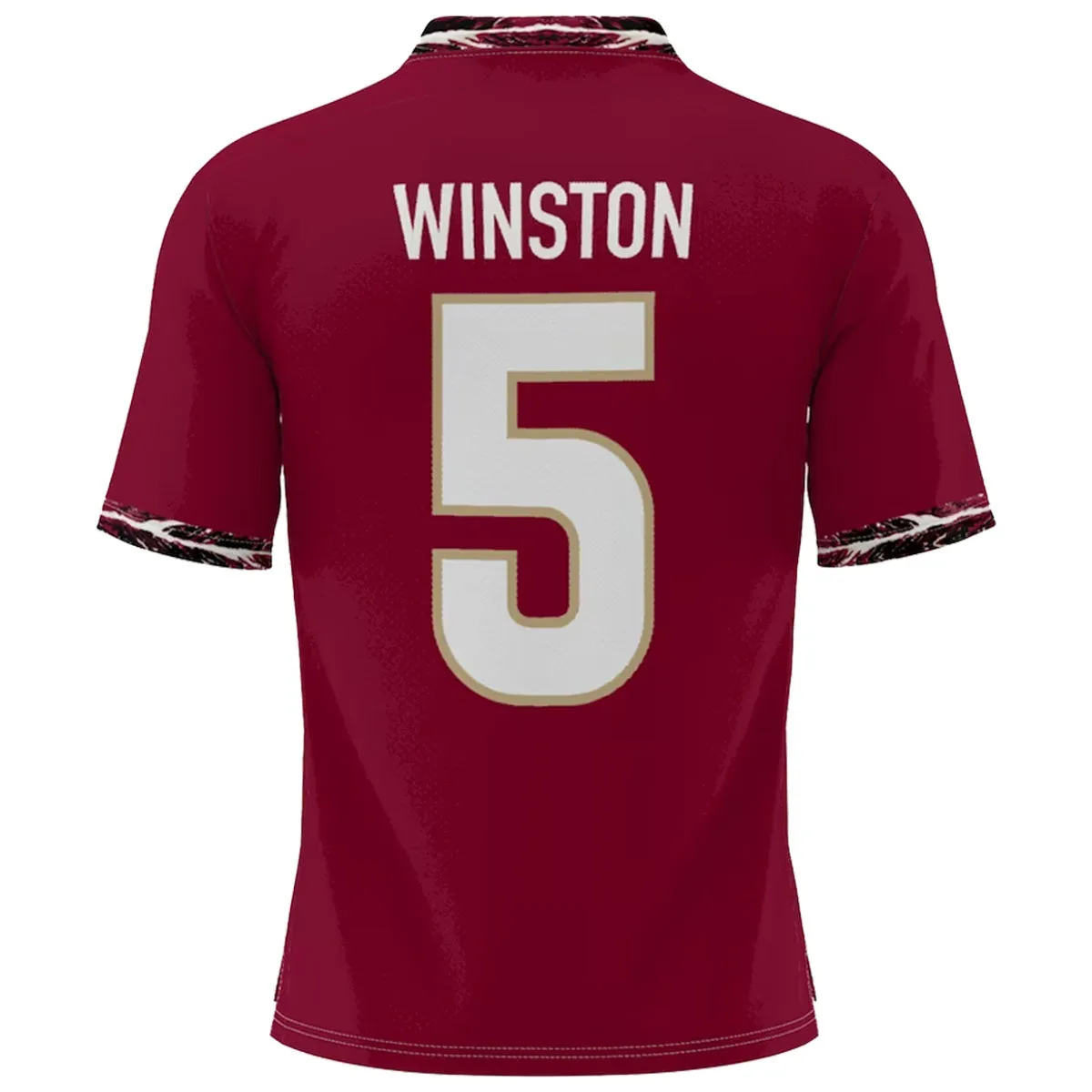 Proshere Jameis Winston #5 Throwback Football Jersey - Garnet