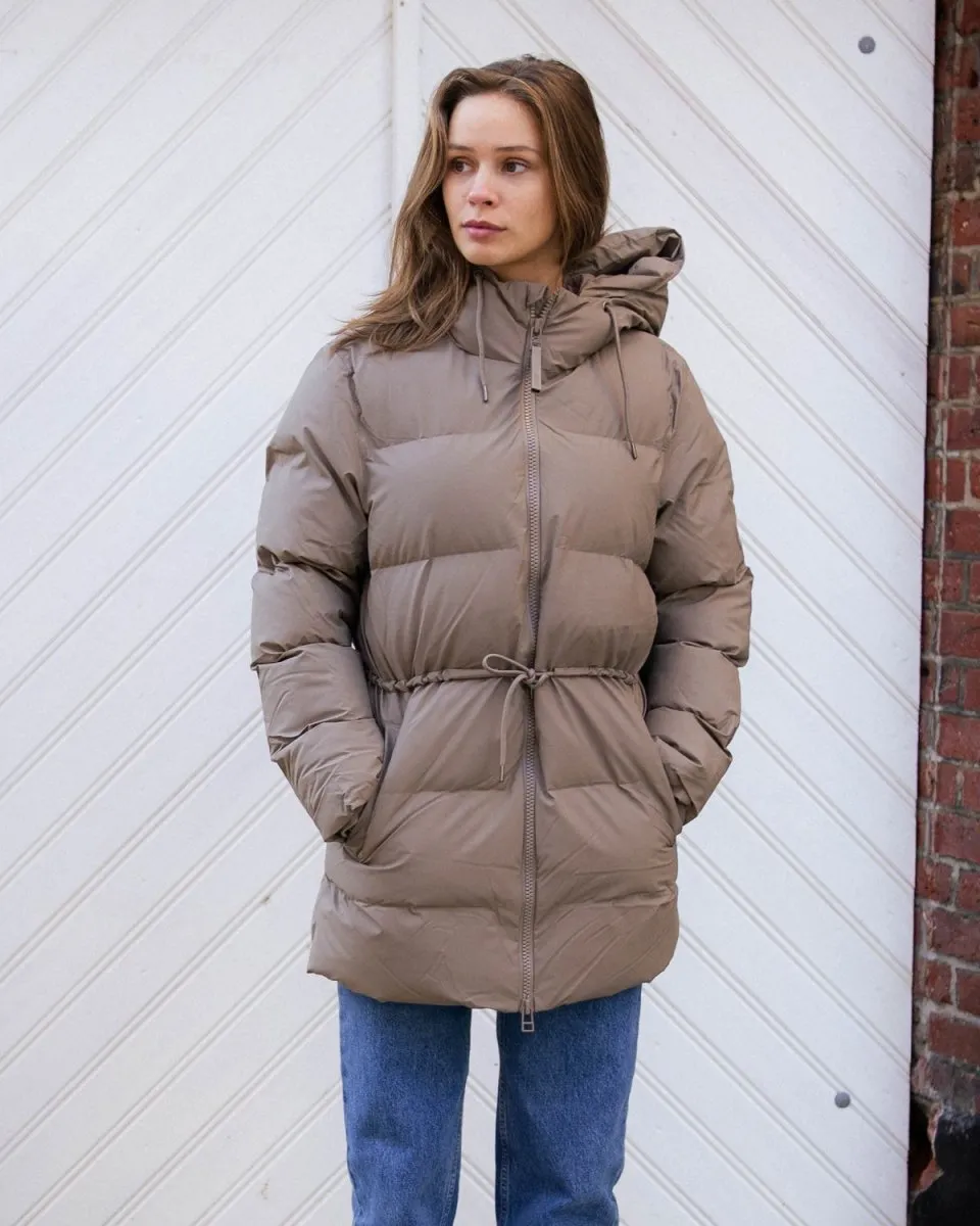 Puffer W Jacket - Taupe