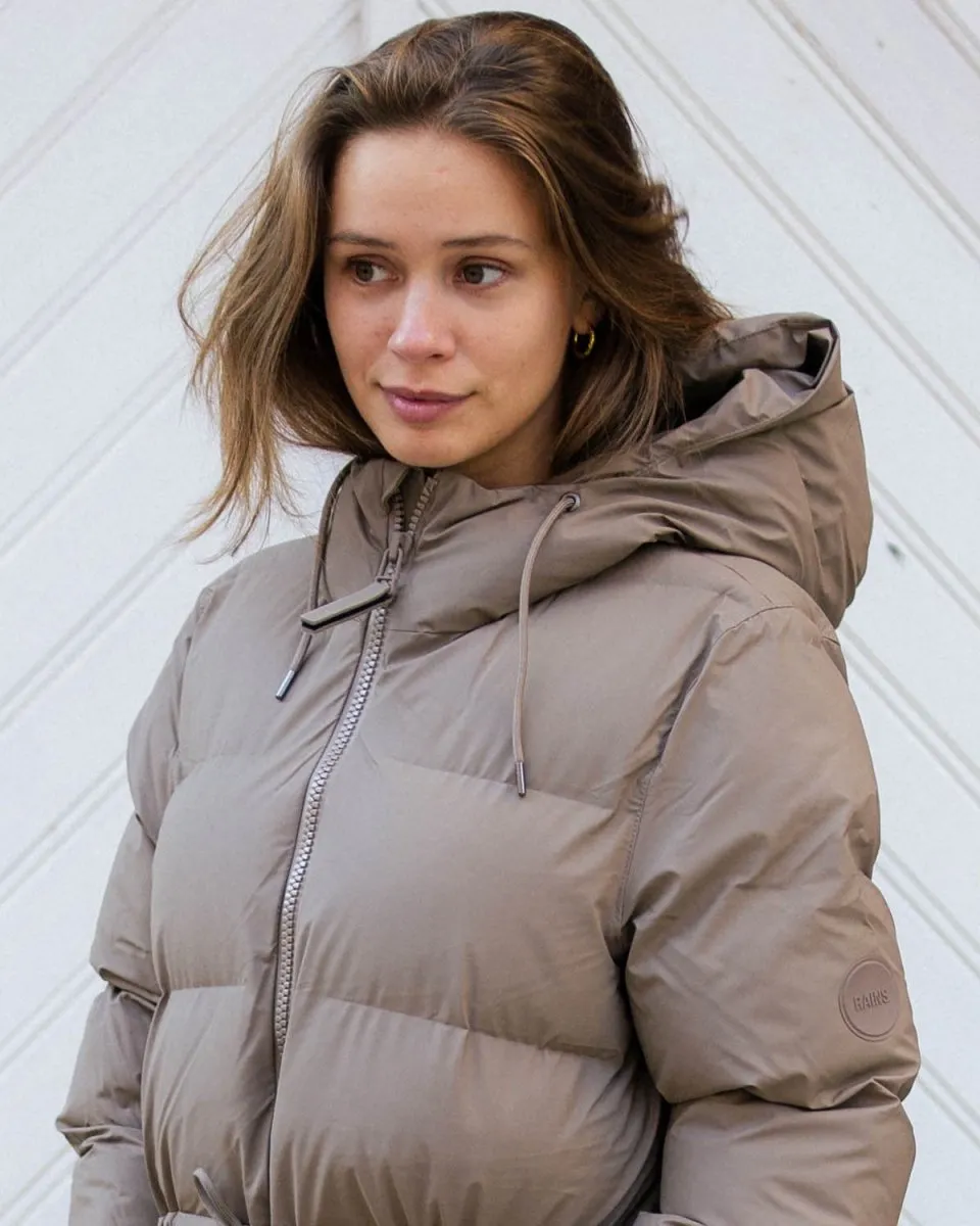 Puffer W Jacket - Taupe