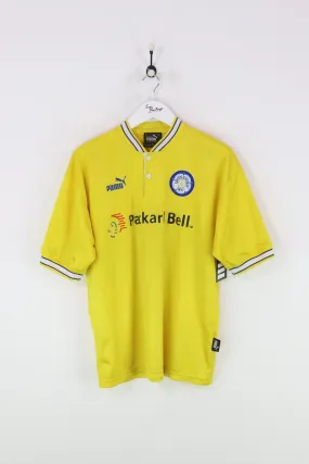 Puma Leeds United Football Shirt Yellow Large