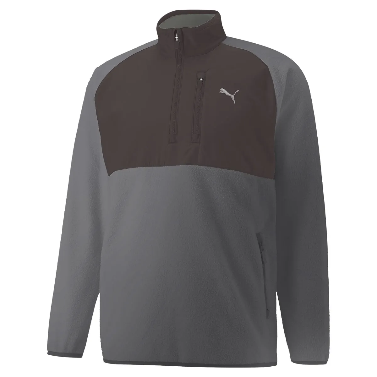 PUMA Men's Sherpa Half Zip Golf Midlayer