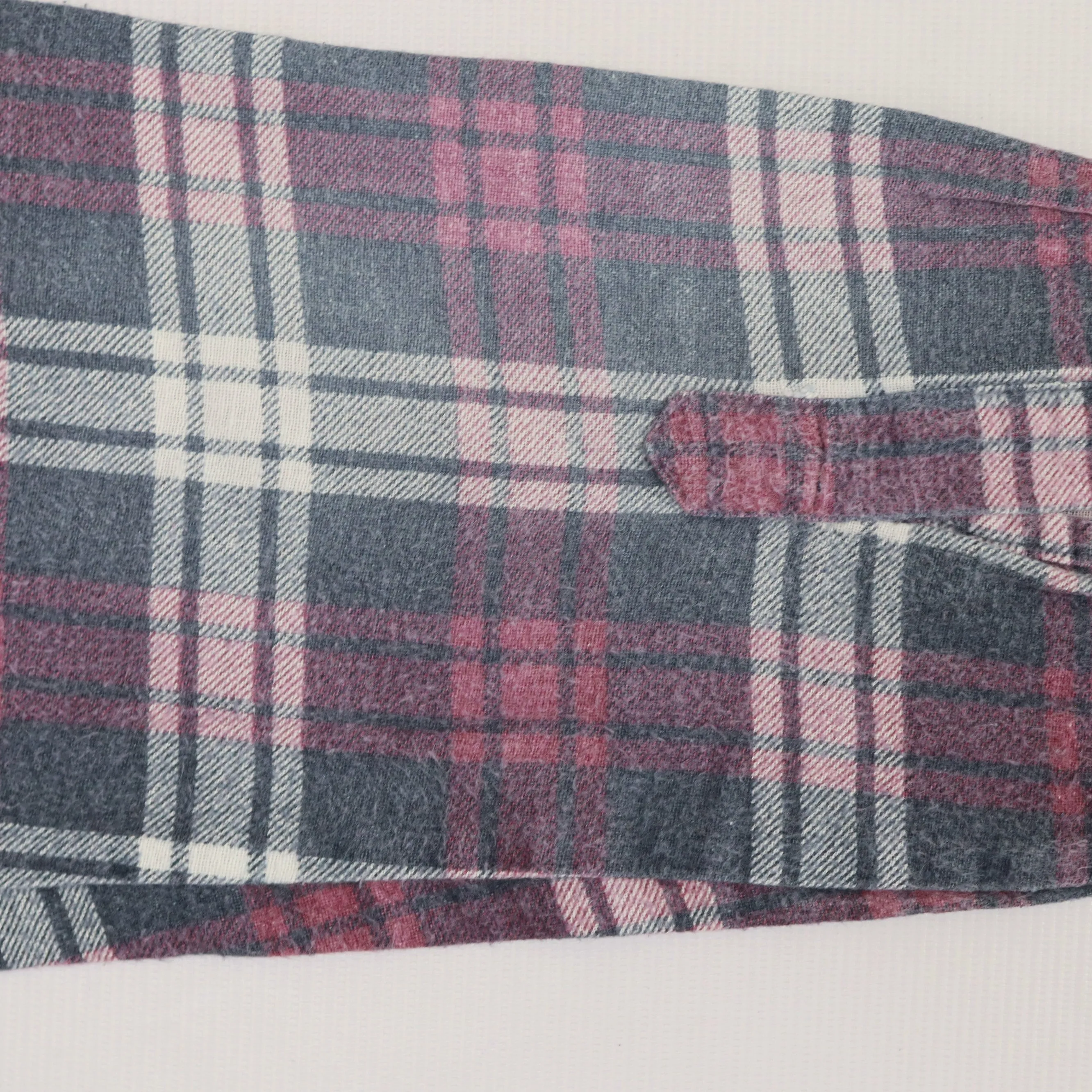 Quality Checkered Flannel Shirt Red Beige