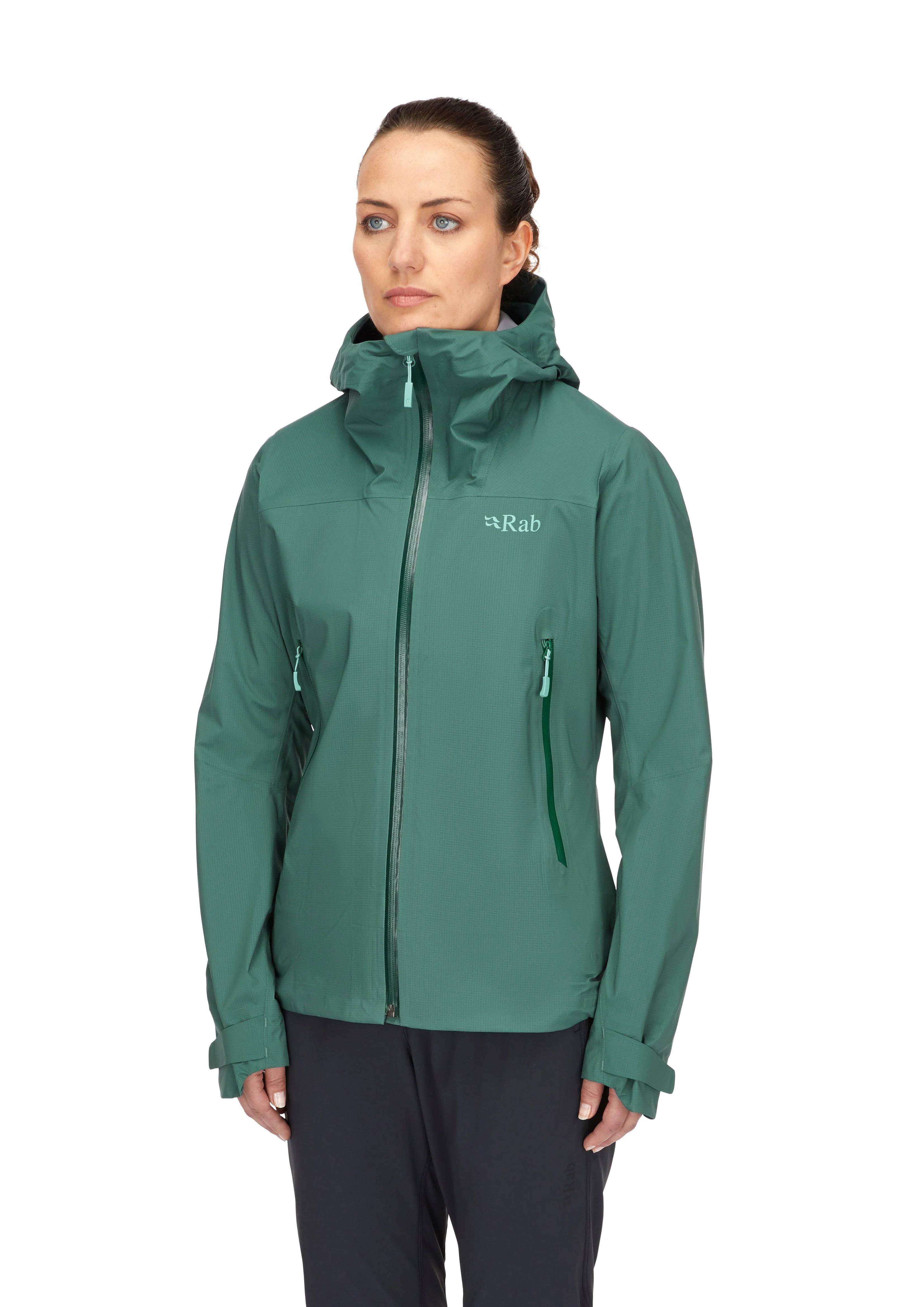 Rab Women's Firewall Light Jacket - Green Slate | George Fisher