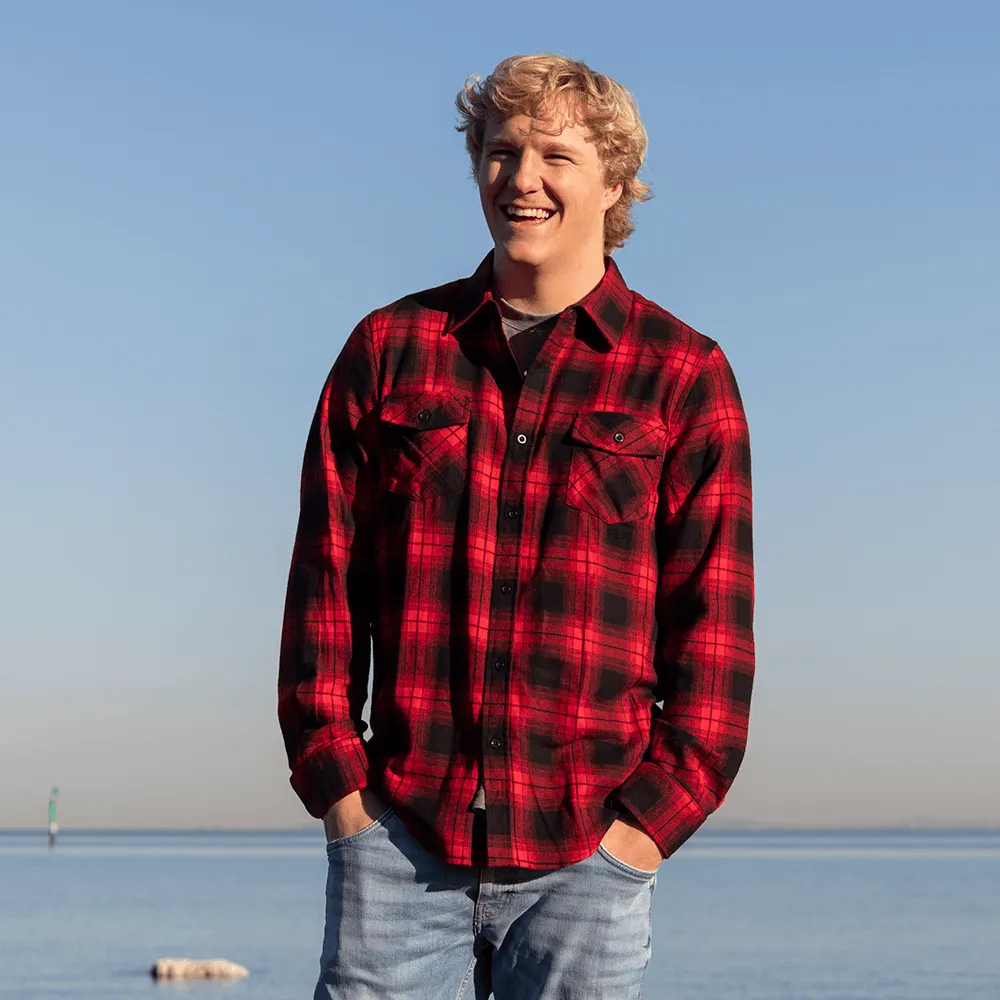 Red Flannel Long Sleeve Shirt