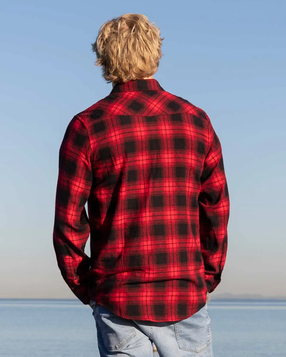 Red Flannel Long Sleeve Shirt