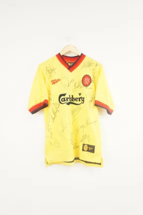 Reebok Liverpool Away 1997 signed Football Shirt