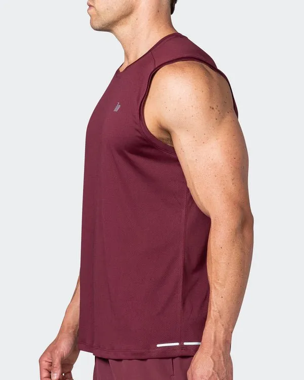 Reflective Training Tank - Wine