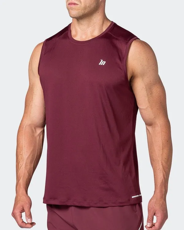 Reflective Training Tank - Wine