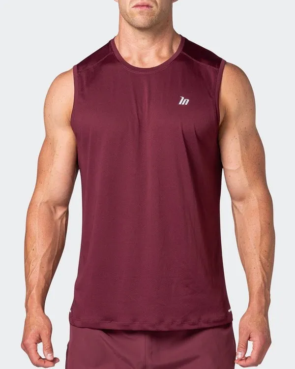 Reflective Training Tank - Wine