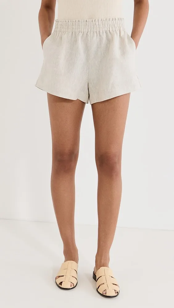 Reformation   Mila Linen Shorts 