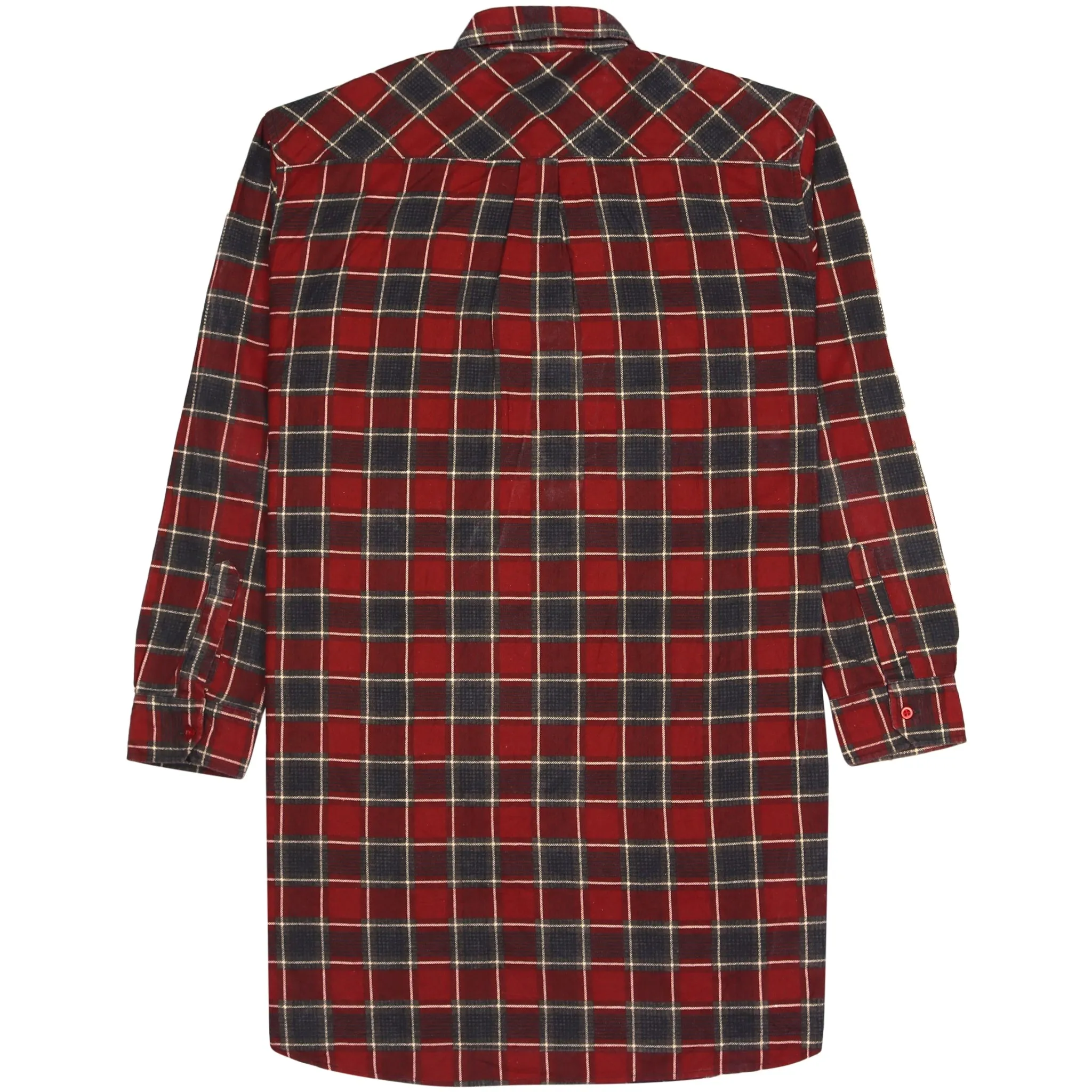 Reward Classic Checkered Flannel Shirt Red Navy