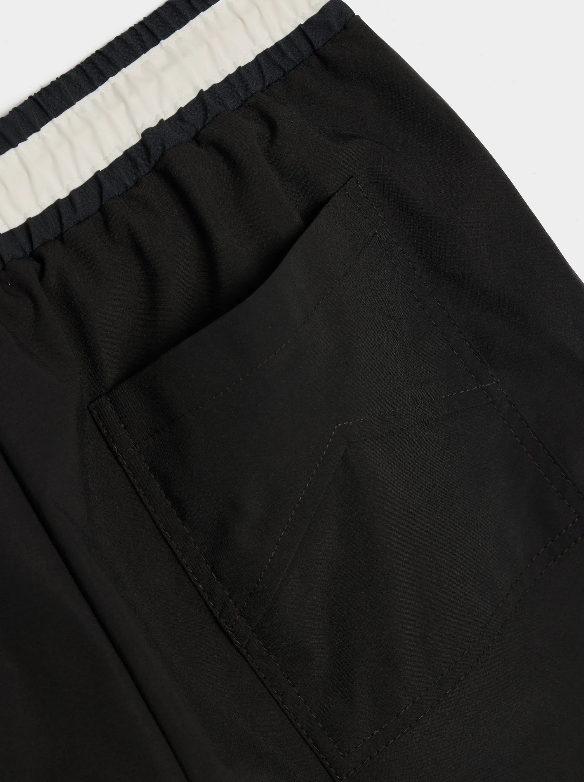 Rhude Basketball Swim Short, Black