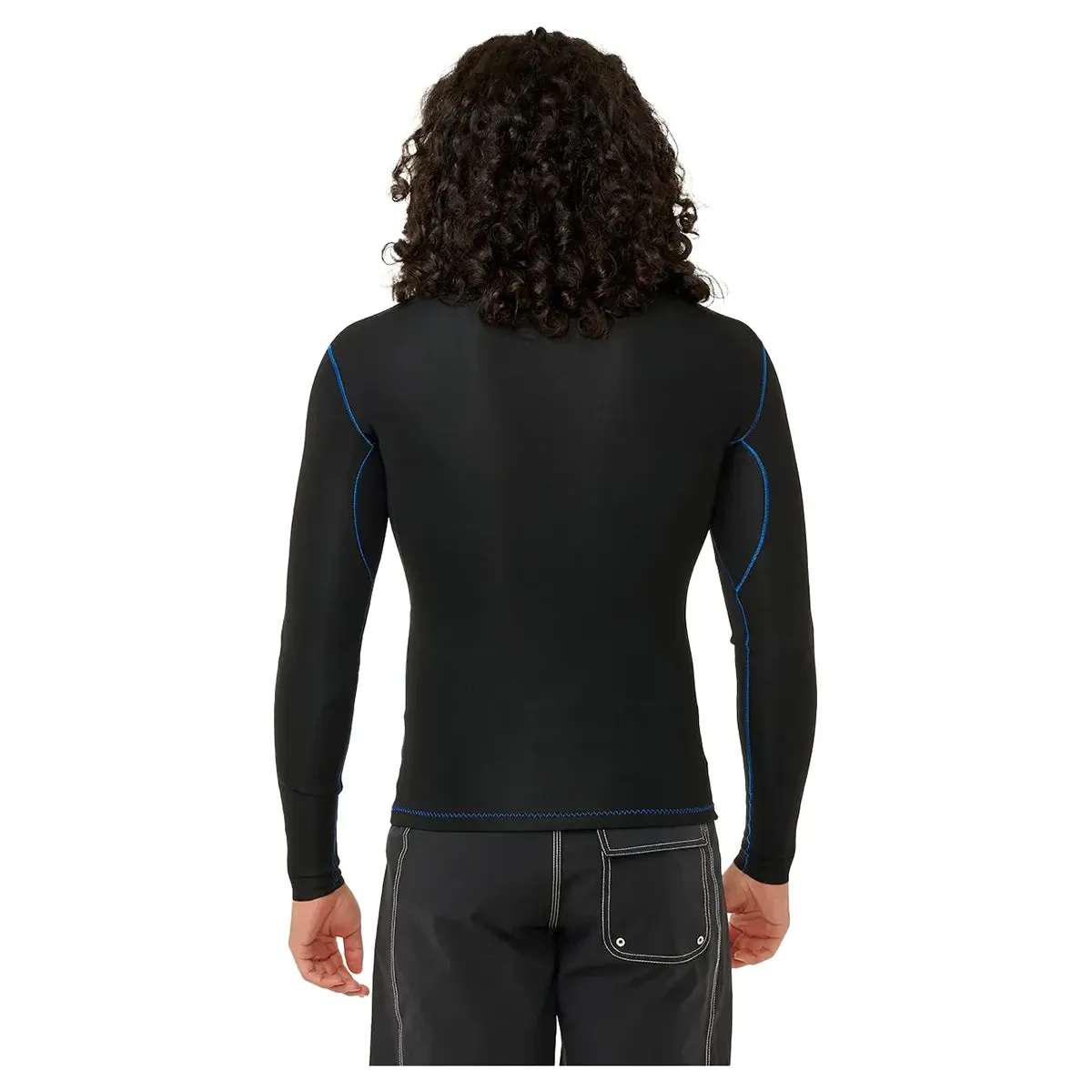 Rip Curl Dawn Patrol 1.5mm Long Sleeve Wetsuit Jacket - Black - 2024