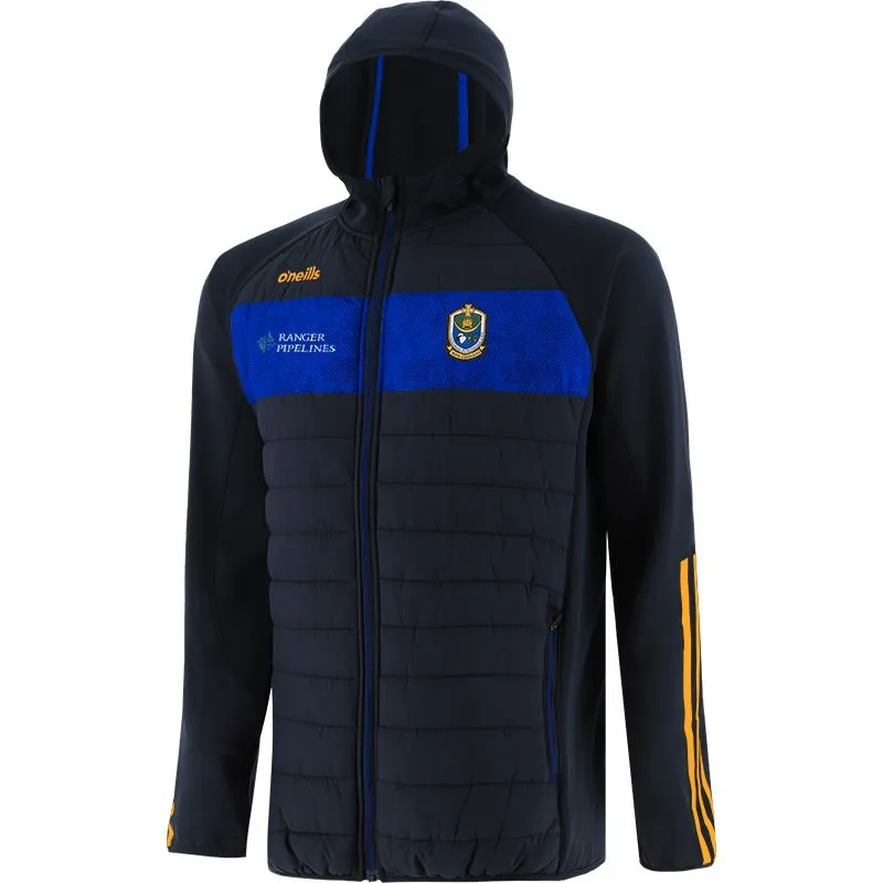 Roscommon GAA Kids' Rockway Lightweight Padded Jacket Marine / Royal / Amber