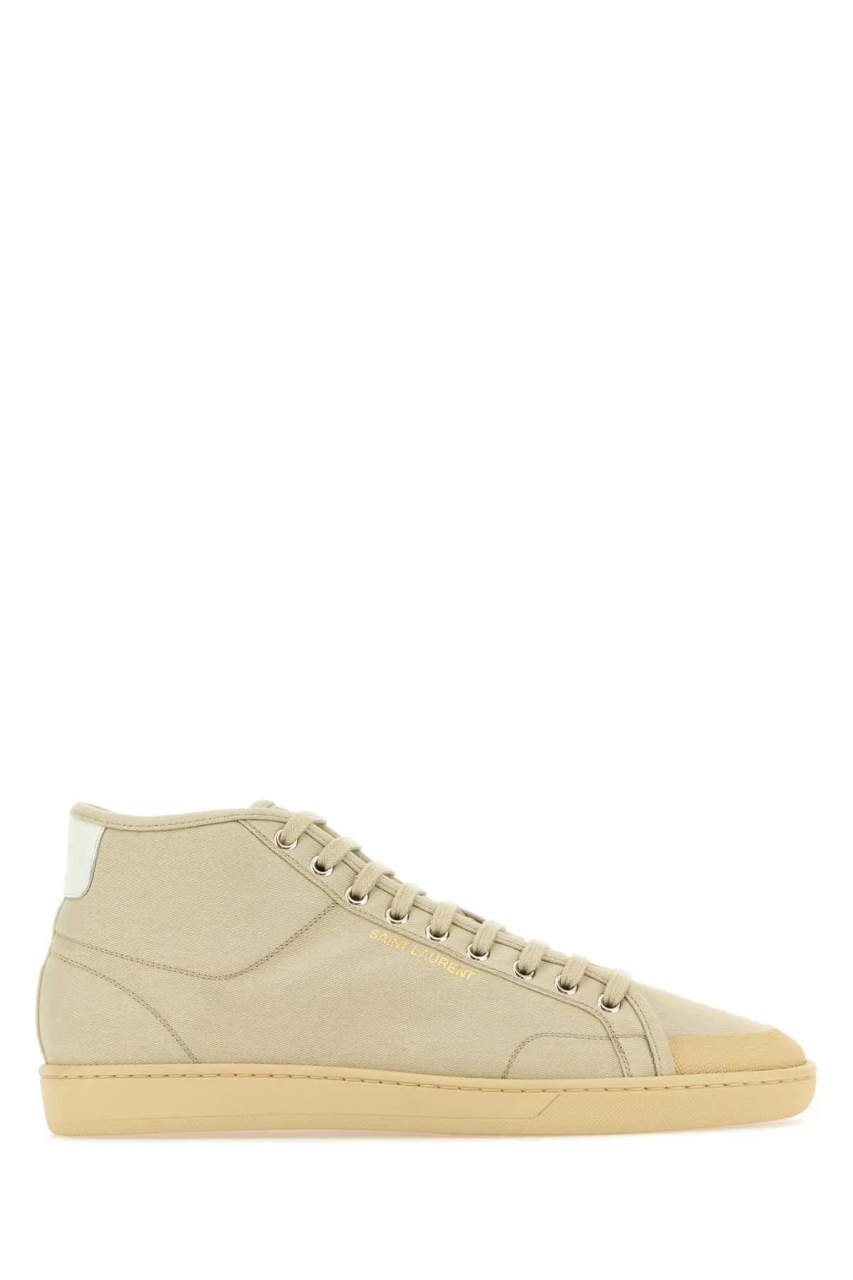 Saint Laurent Beige Canvas Court Classic Sl/39 Sneakers