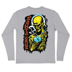 Santa Cruz Skateboard Longsleeve Shirt Kendall Atomic Athletic Heather