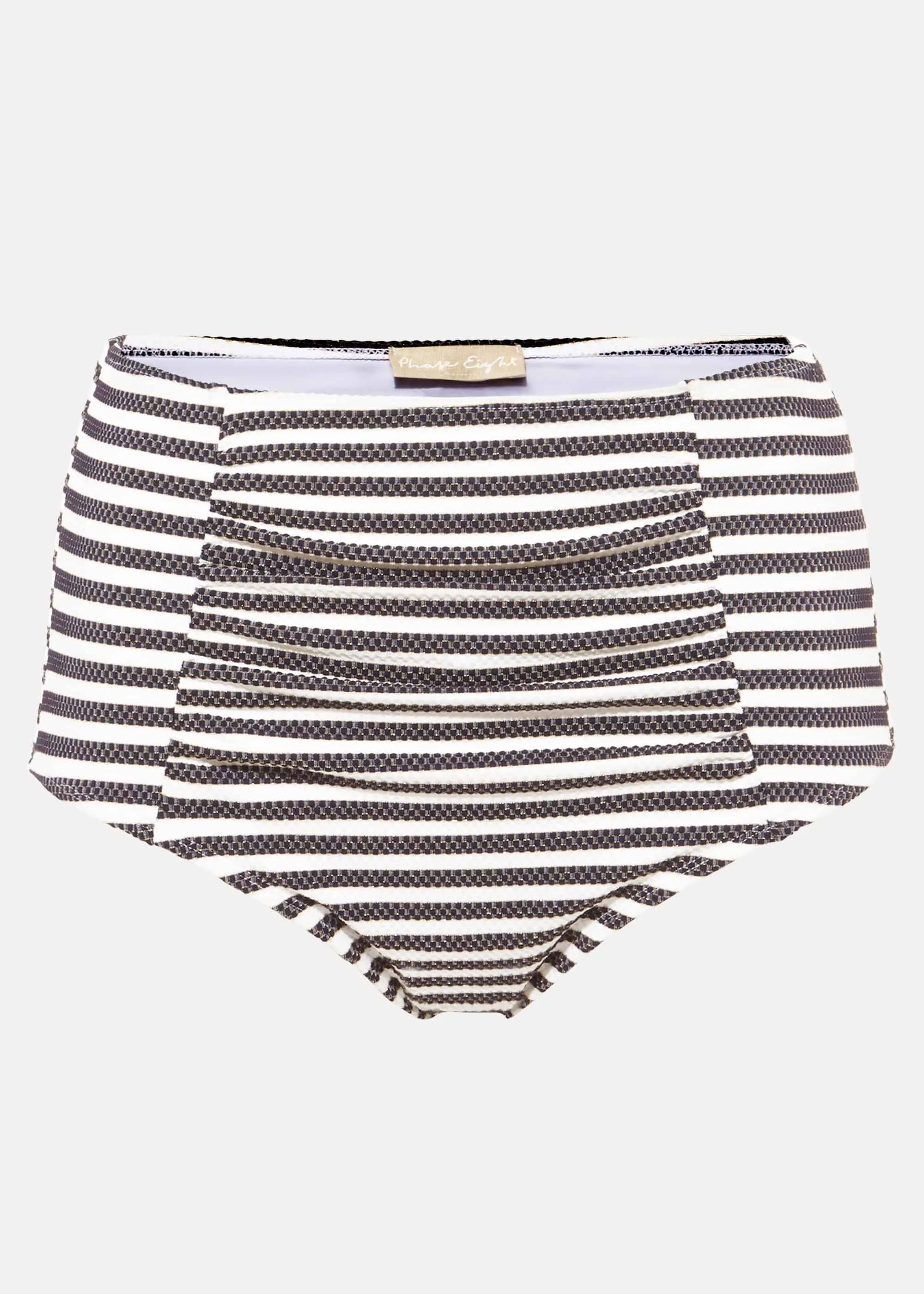 September Striped Bikini Briefs