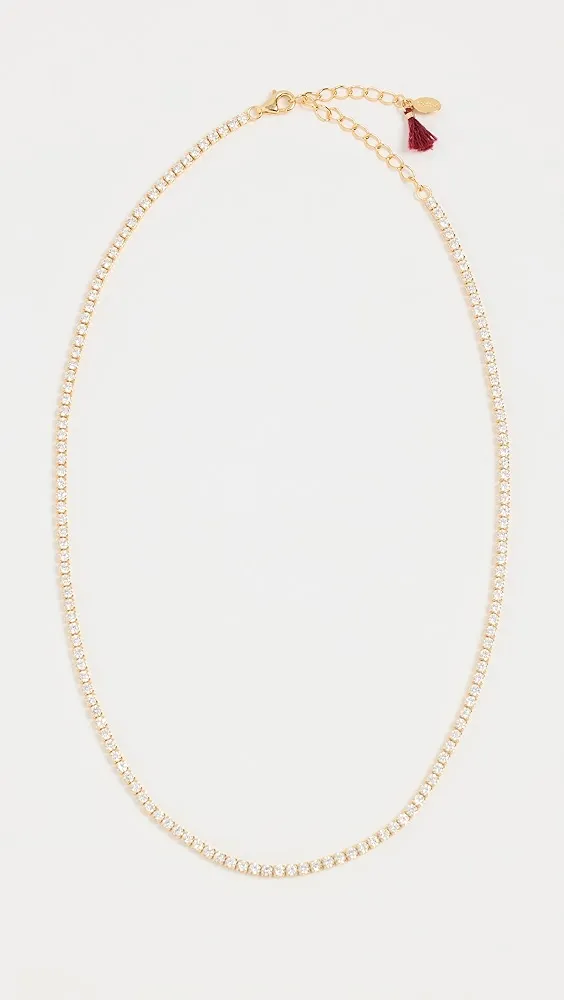 SHASHI   Tennis Diamond Necklace 