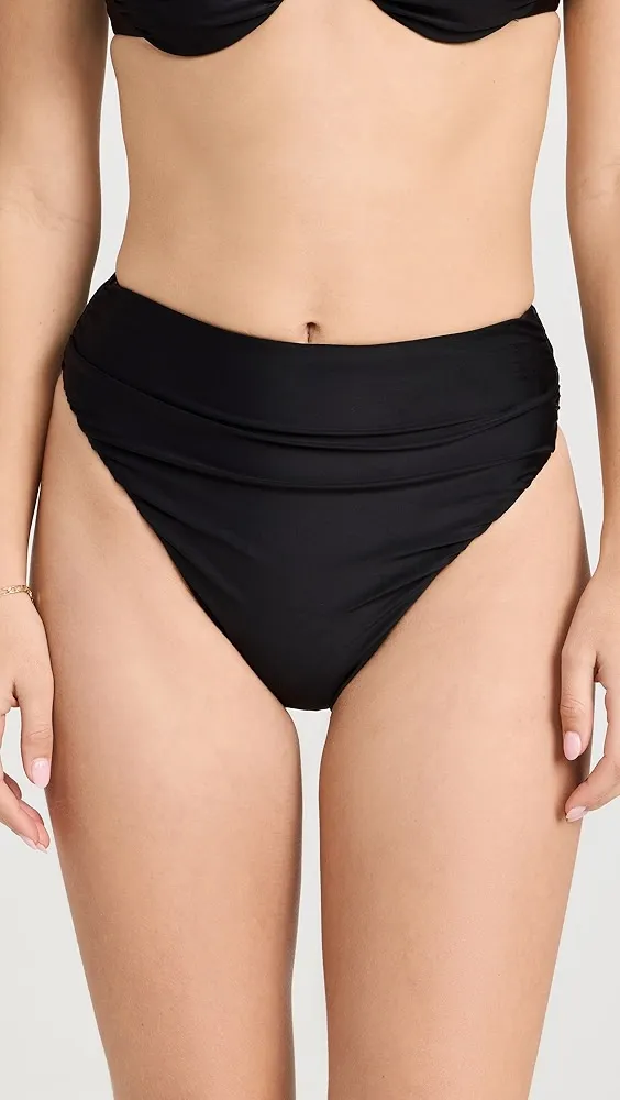 SIR.   Zoya Gathered Bikini Briefs 