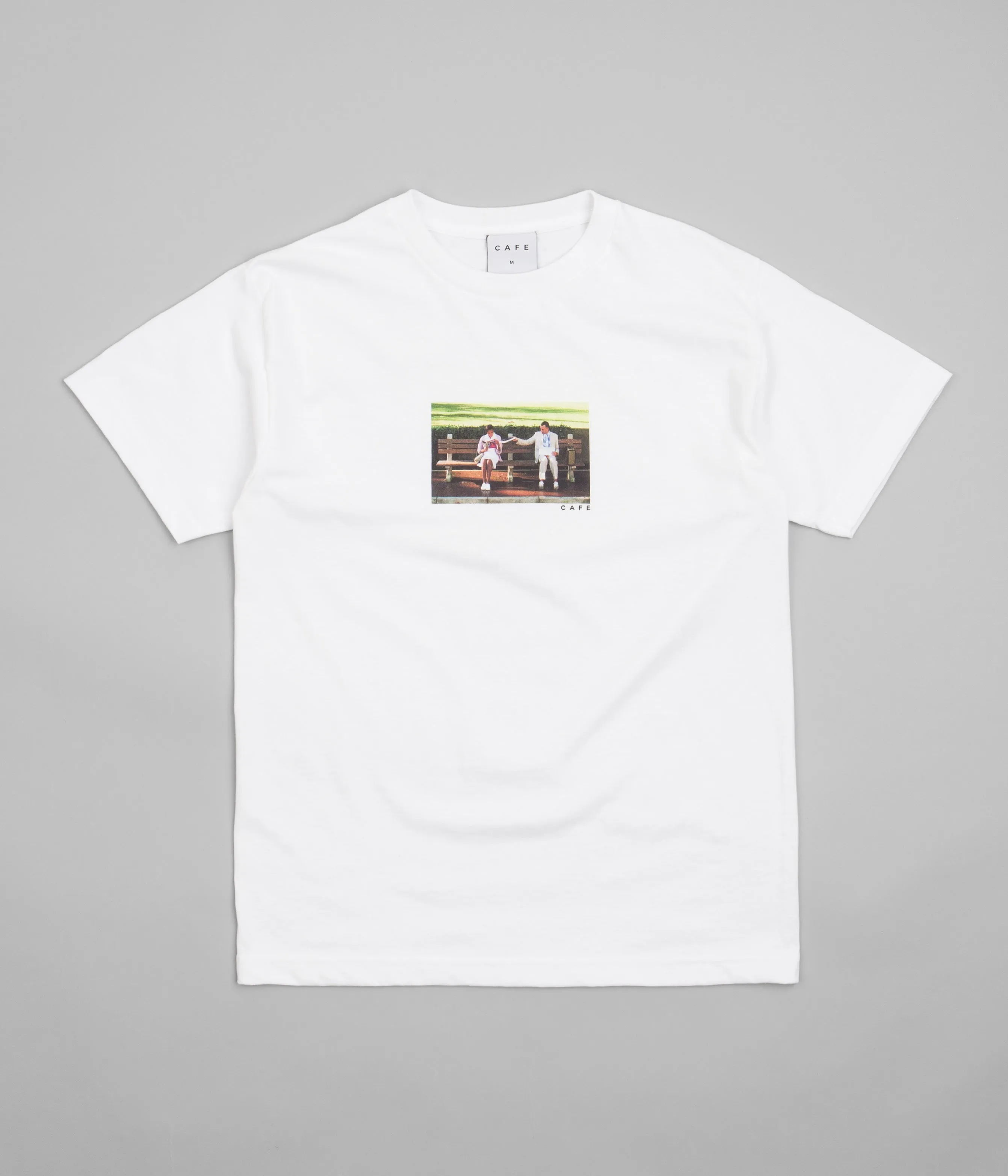 Skateboard Cafe Chocolates T-Shirt - White