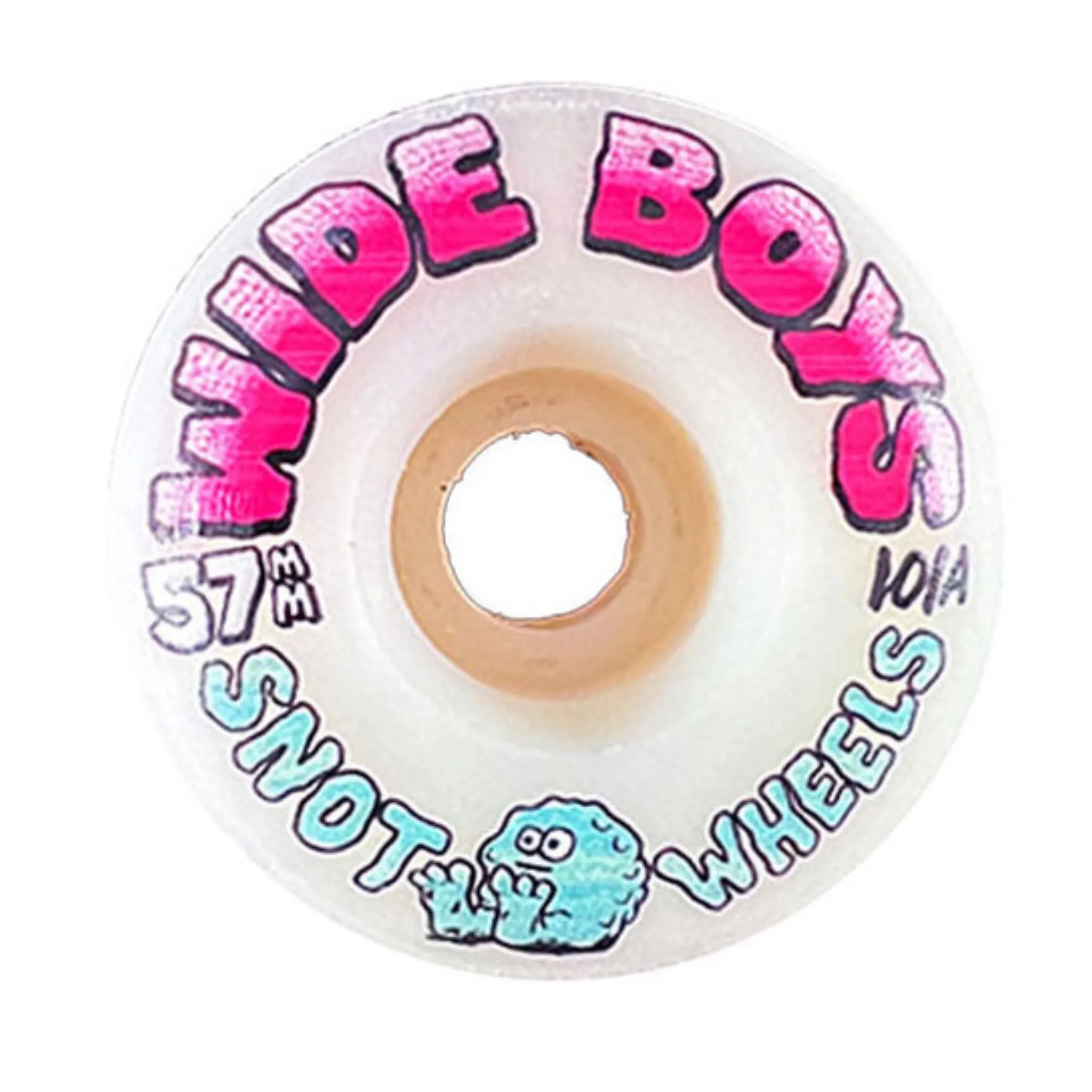 SNOT WIDE BOYS 57MM 101A SKATEBOARD WHEELS (GLOW)