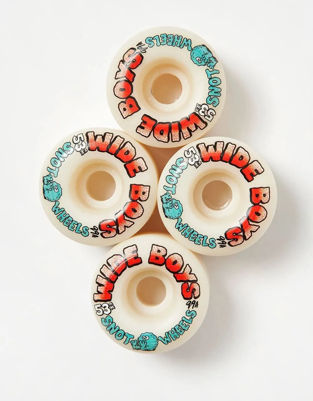 Snot Wide Boys GITD 99a Skateboard Wheels - 53mm