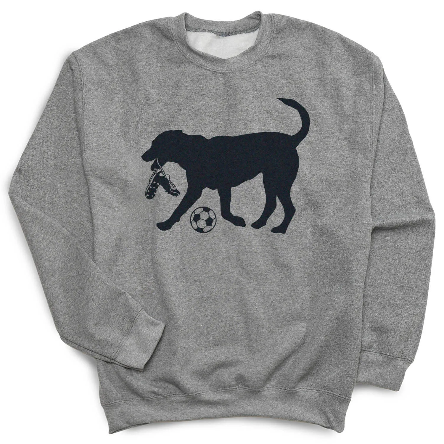 Soccer Crewneck Sweatshirt - Spot The Soccer Dog 