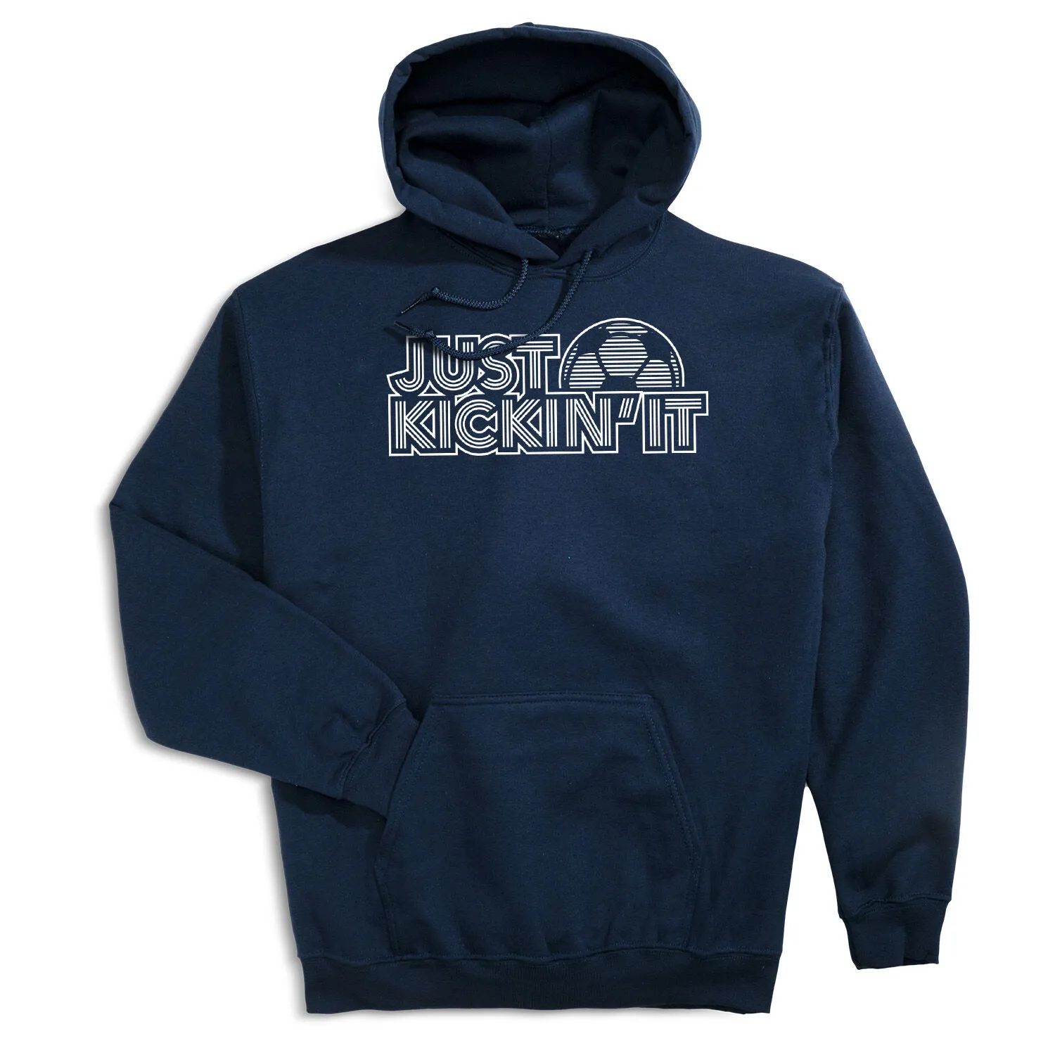 Soccer Hooded Sweatshirt - Just Kickin' It 