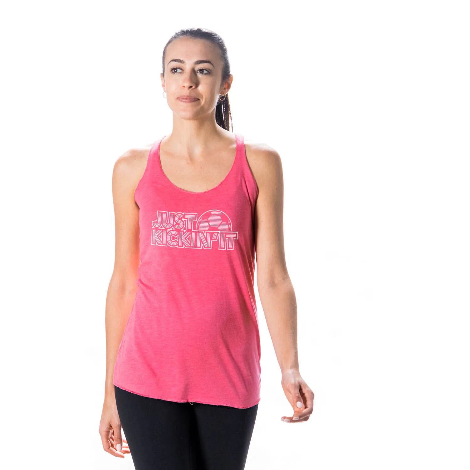 Soccer Women's Everyday Tank Top - Just Kickin' It 