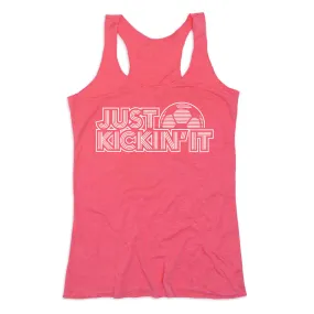 Soccer Women's Everyday Tank Top - Just Kickin' It 