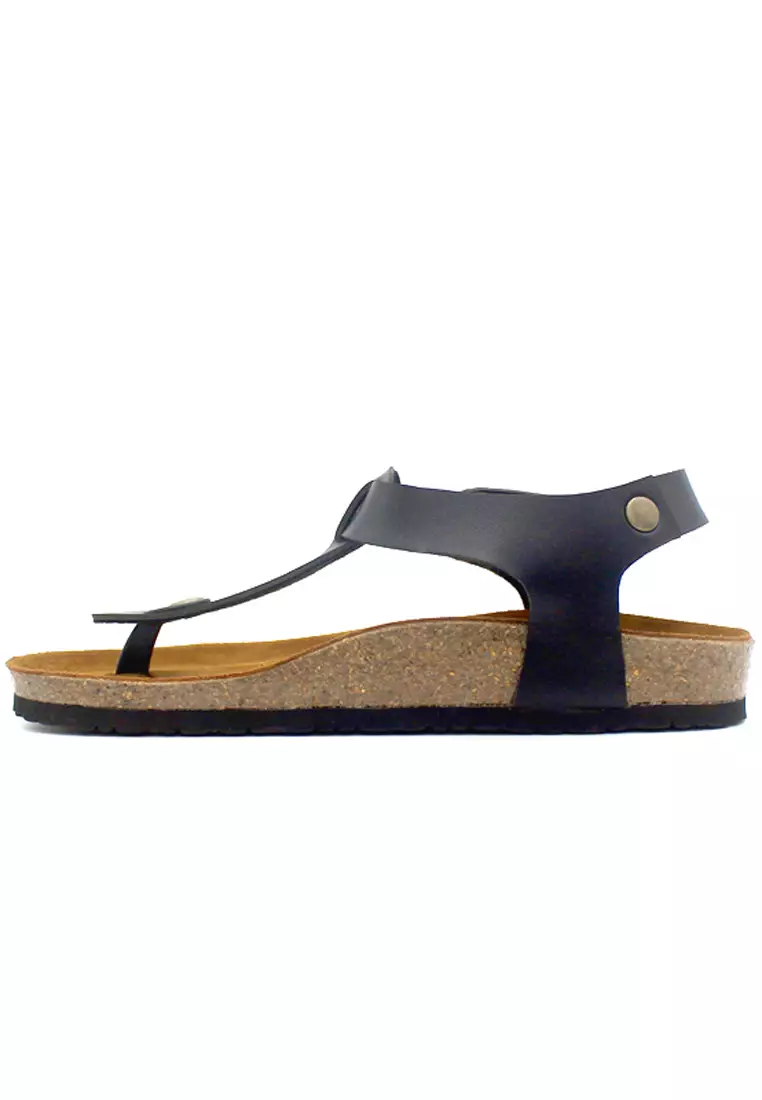 SoleSimple Oxford - Black Sandals & Flip Flops