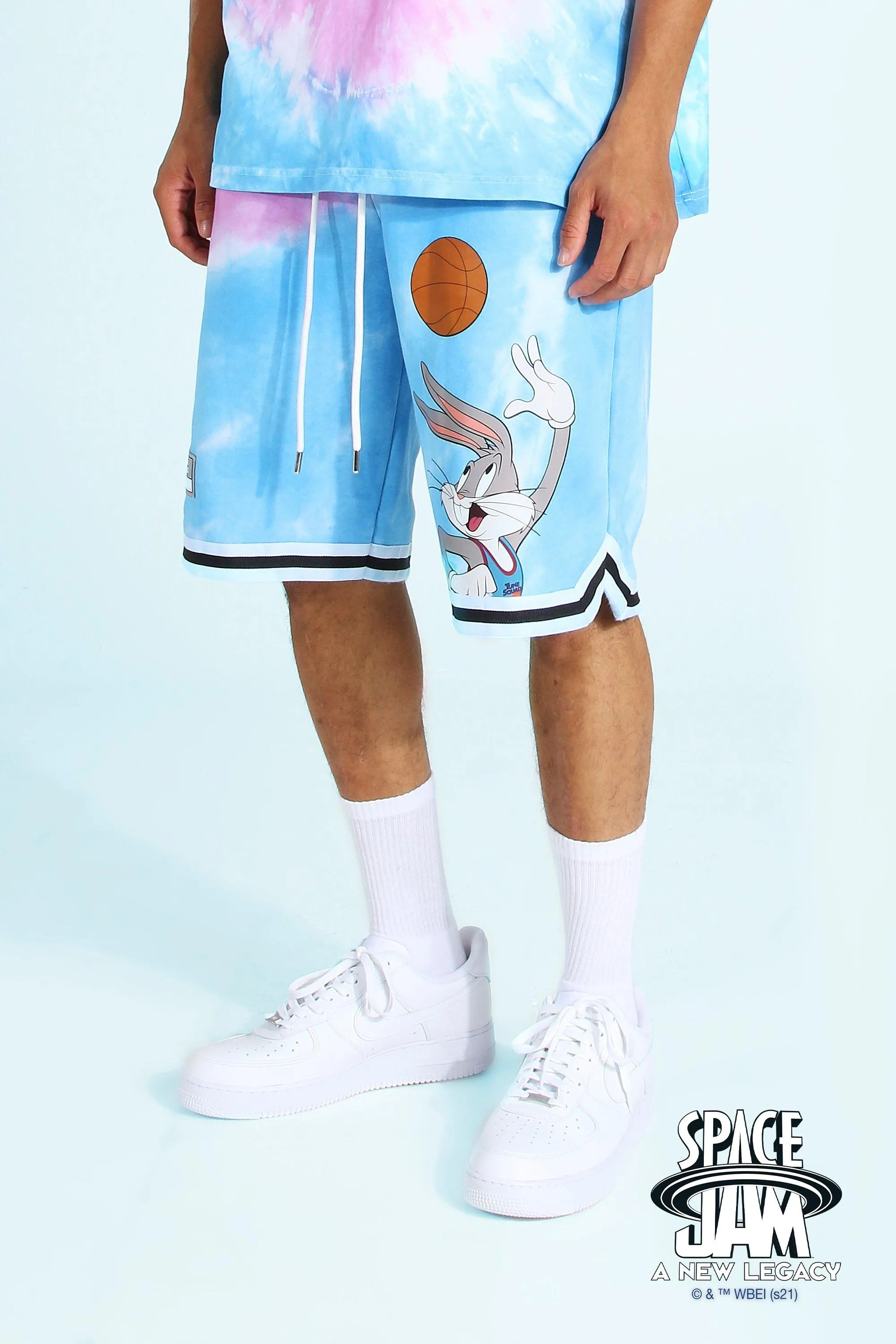 Space Jam Bugs Bunny Basketball License Short