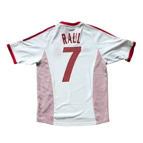 Spain Raul Original 2002/2003 Home Football Shirt Mens Small/Medium