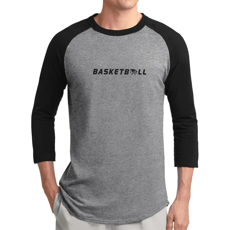 Sport-Tek Colorblock Raglan Jersey- Basketball Head