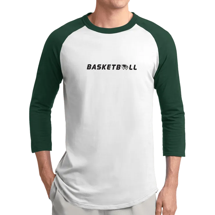 Sport-Tek Colorblock Raglan Jersey- Basketball Head