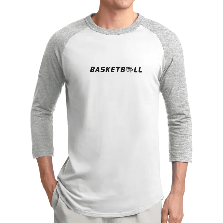 Sport-Tek Colorblock Raglan Jersey- Basketball Head